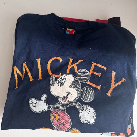 Disney Graphic Print Sweatshirt and T Shirt Bundle 6 Pieces S/M - Picture 2 of 9
